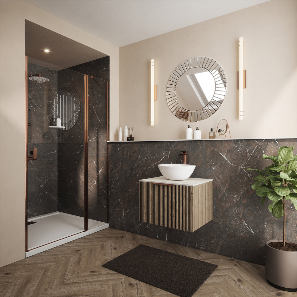 Nuance Feature Panel - 2420 x 580 x 11mm - Basalt