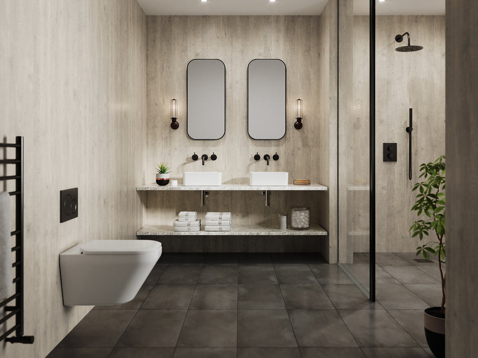 Nuance Tongue & Groove Panel - 2420 x 600 x 11mm - Chalkwood