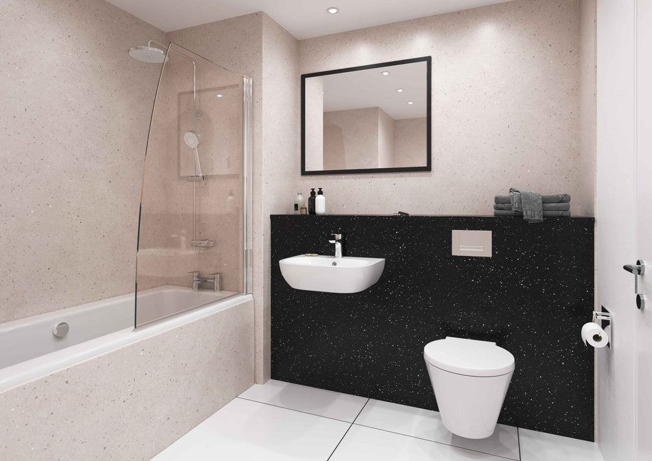 Nuance Finishing Panel - 2420 x 160 x 11mm - Doux Lime Quartz