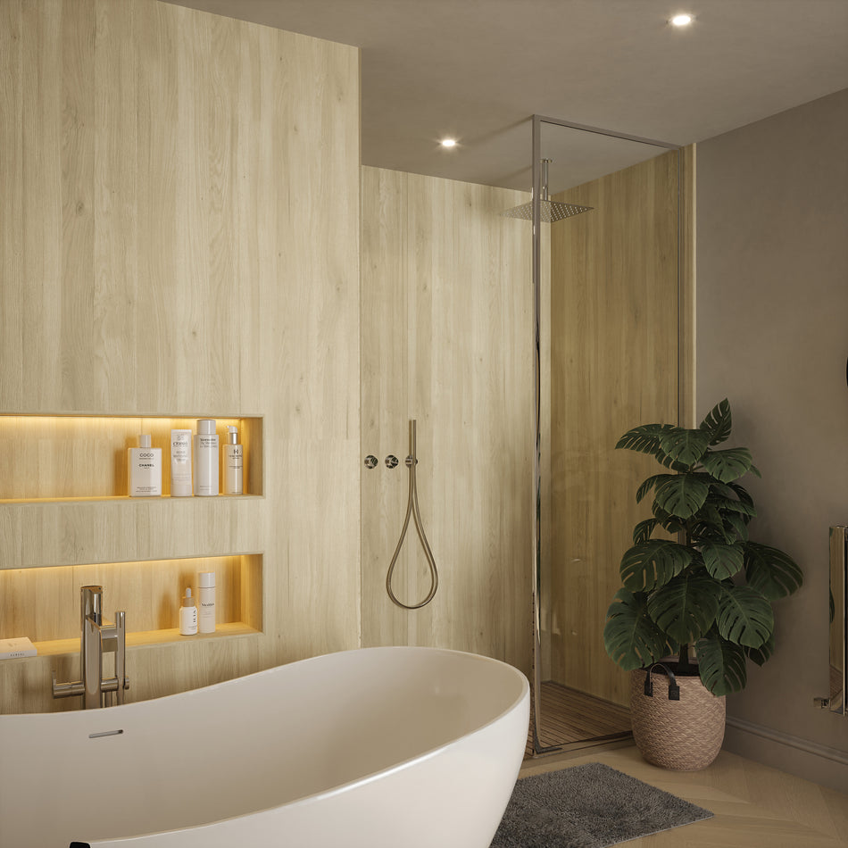 Nuance Tongue & Groove Panel - 2420 x 600 x 11mm - Native Oak