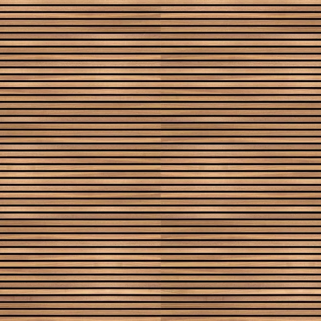 Kinewall Panel - 2500x1250mm - Horizontal Wood Design