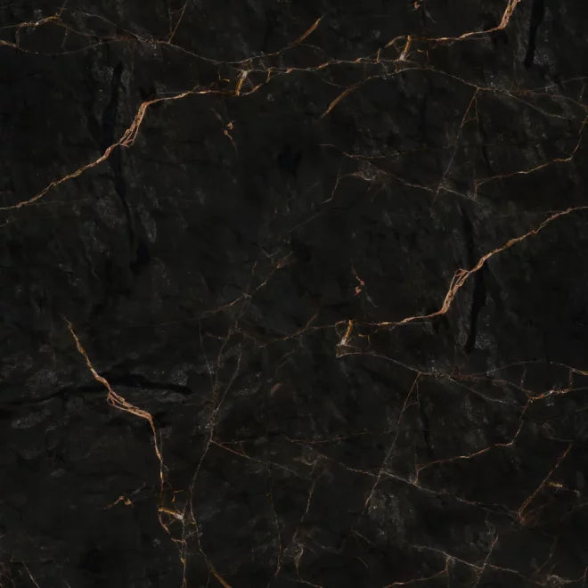 Kinewall Panel - 2500x1250mm - Black and Copper Marble