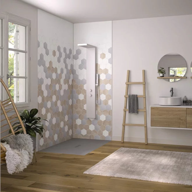 Kinewall Panel - 2500x1250mm - Hexagon Trilogy