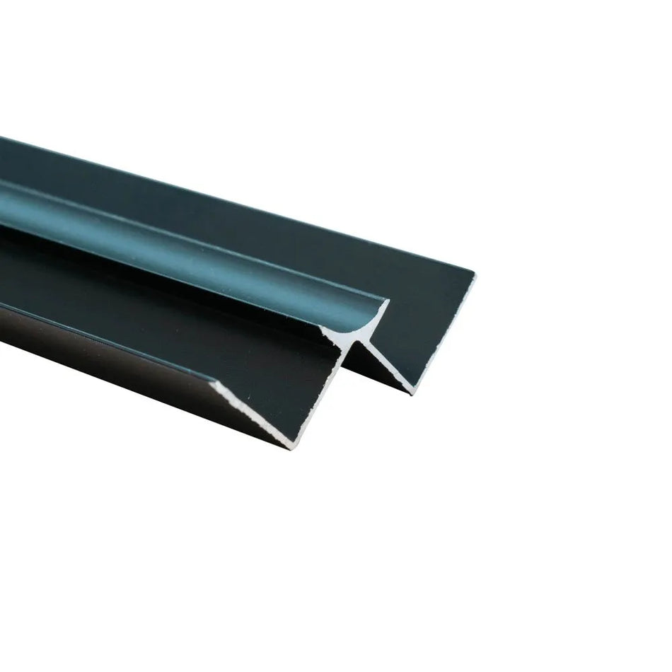 Decorwall Maxi Panel - Metal Internal Profile - Matt Black