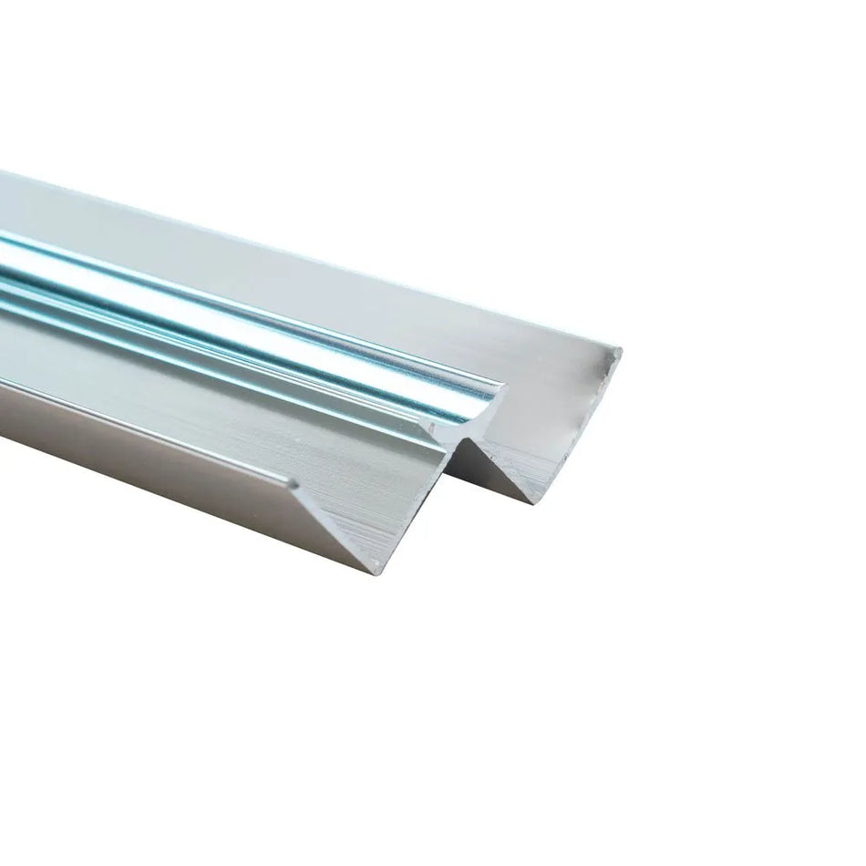 Decorwall Maxi Panel - Metal Internal Profile - Chrome